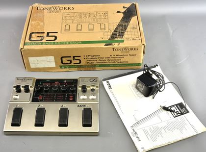 Korg-G5 Tone Works Synth Bass Processor